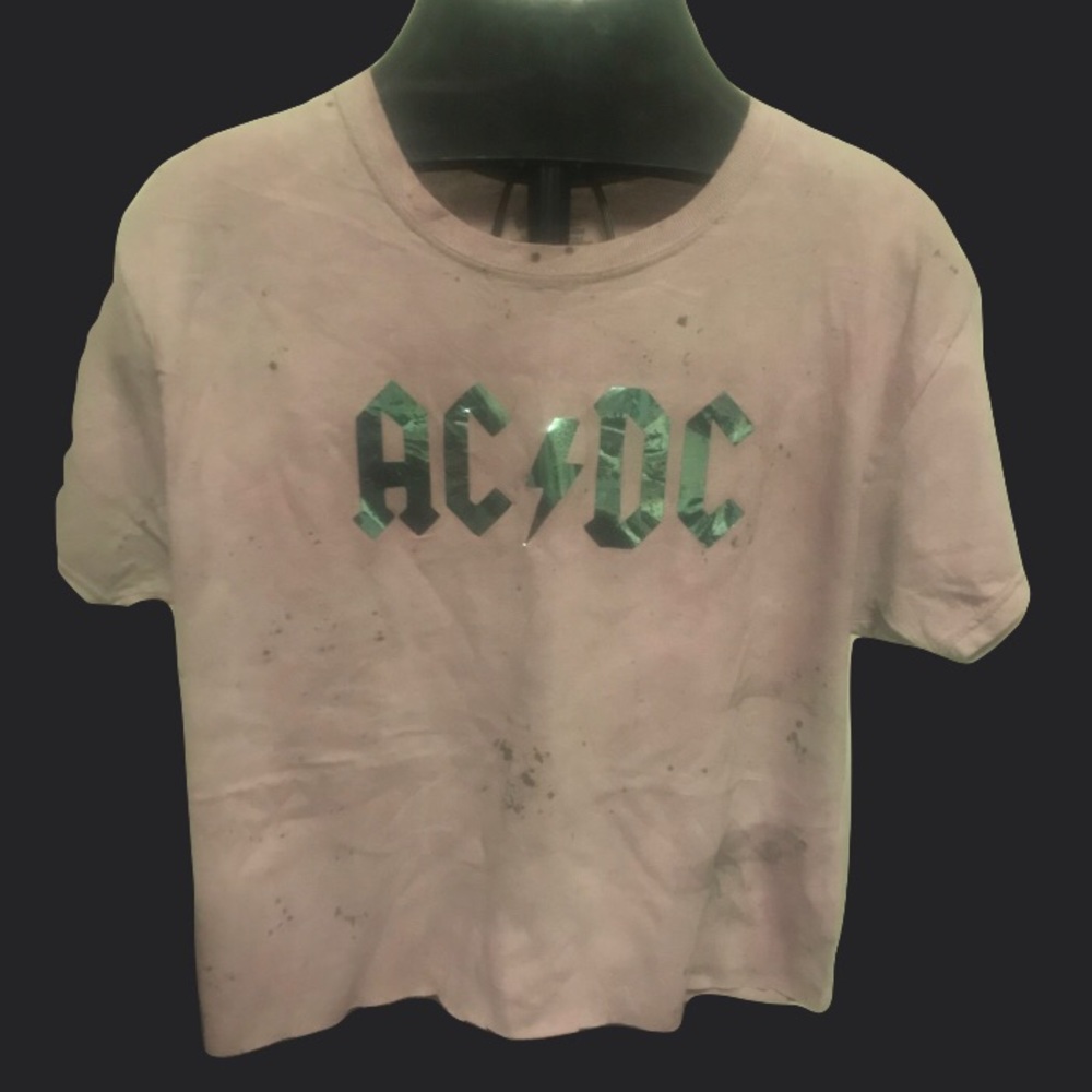 AC/DC crop top